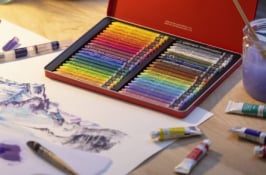 Choosing water-soluble art supplies